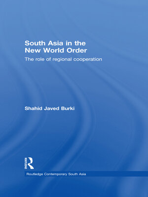 cover image of South Asia in the New World Order